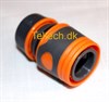Vandkobling u. stop ½" - ½" slange PLAST